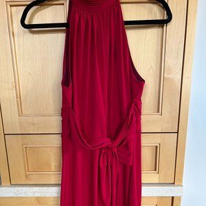 Catherine Malandrino knee length cocktail dress size 6 Red